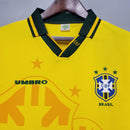 Retrô Camisa Seleção Brasileira I 1994- Torcedor Umbro - Amarela