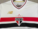 Camisa São Paulo I 25/26 - Feminina New Balance - Branca