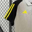 Camisa Flamengo 24/25 - Treino Adidas - Cinza e Preta