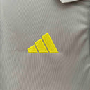 Camisa Flamengo 24/25 - Treino Adidas - Cinza e Preta