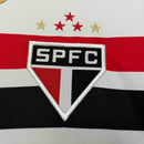 Camisa São Paulo I 25/26 - Feminina New Balance - Branca