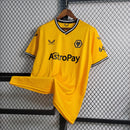 Camisa Wolverhampton I 22/23 - Torcedor Castore - Amarela