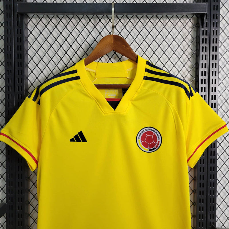 Camisa Seleção Colômbia I 23/24 - Torcedor Adidas - Amarela