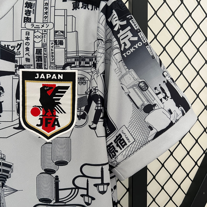 Camisa Seleção Japão 24/25 - Edição Especial Adidas - Cinza