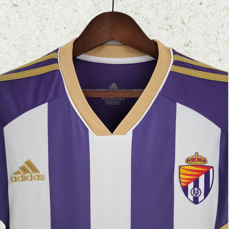 Camisa Real Valladolid I 22/23 - Torcedor Adidas - Roxa