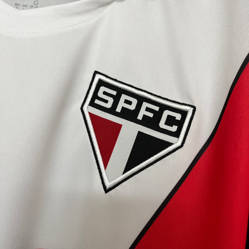 Retrô Camisa São Paulo 92/93 - Torcedor Adidas - Branca e Preta