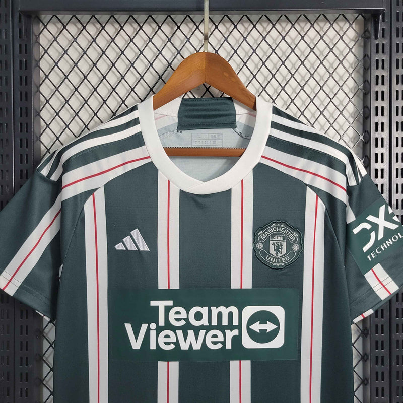 Camisa Manchester United II 23/24 - Torcedor Adidas - Verde