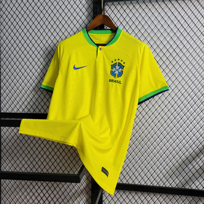 Camisa Seleção Brasileira I 22/23 - Torcedor Nike - Amarela