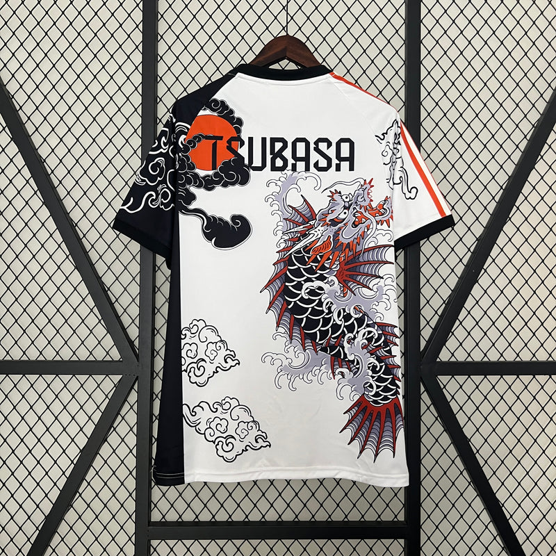 Camisa Seleção Japão 24/25 - Edição Especial Adidas - Branca e Preta