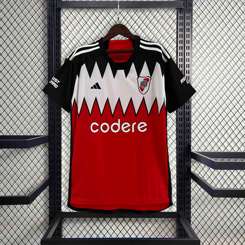 Camisa River Plate II 23/24 - Torcedor Adidas - Vermelha e Preta