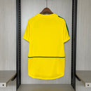 Retrô Camisa Seleção Brasileira I 2002 - Torcedor Nike - Amarela