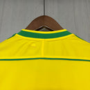 Retrô Camisa Seleção Brasileira I 1998 - Torcedor Nike - Amarela
