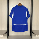 Retrô Camisa Seleção Brasileira II 2002 - Torcedor Nike - Azul