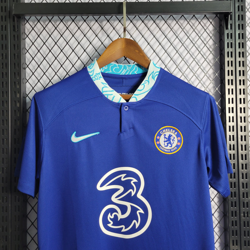 Camisa Chelsea I 22/23 - Torcedor Nike - Azul