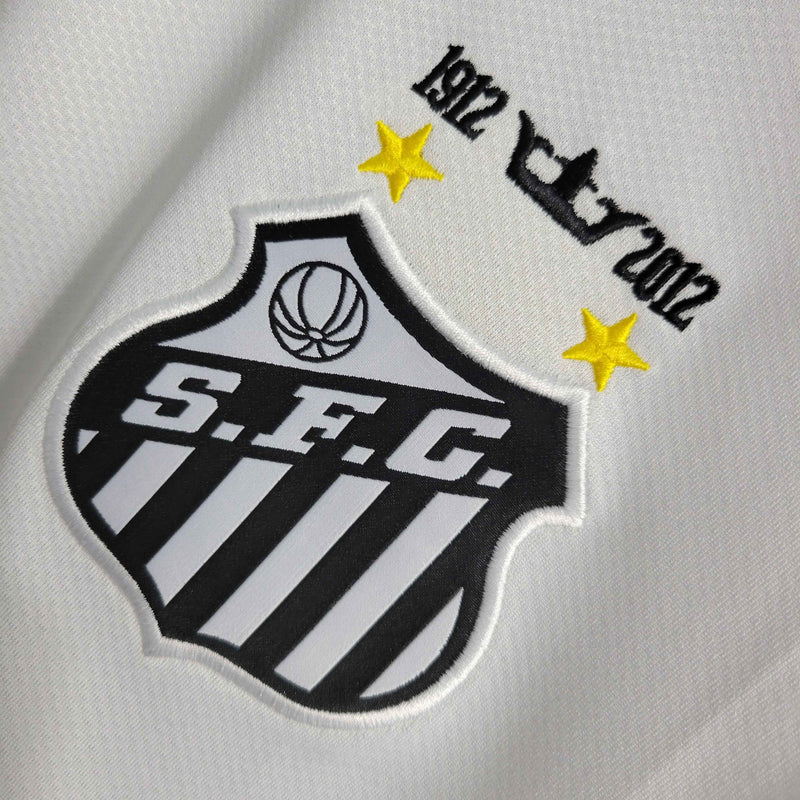 Retrô Camisa Santos 12/13 - Torcedor Nike - Branca