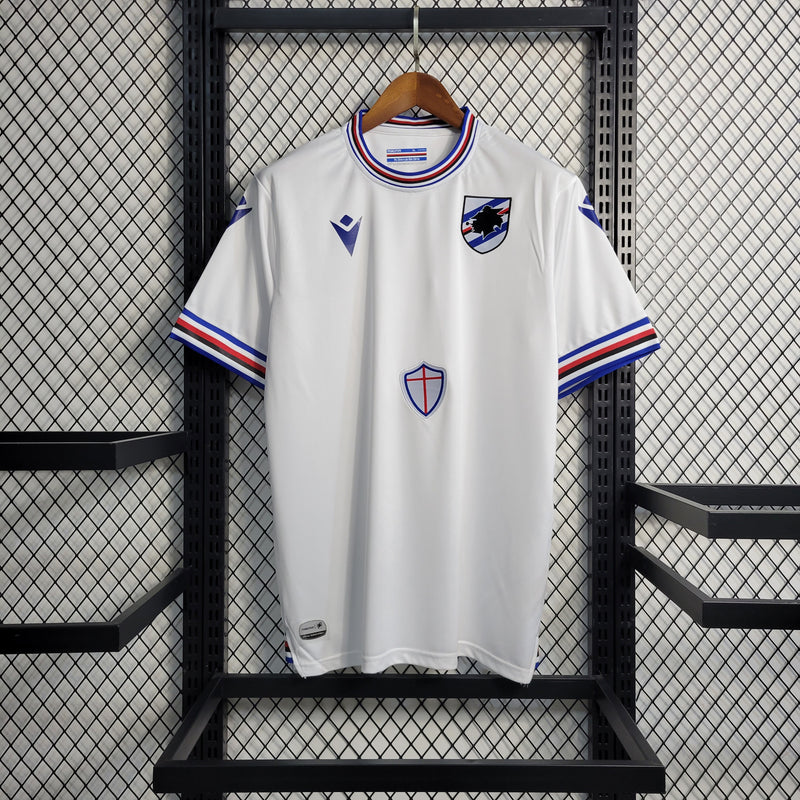 Camisa Sampdoria II 22/23 - Torcedor Macron - Branca