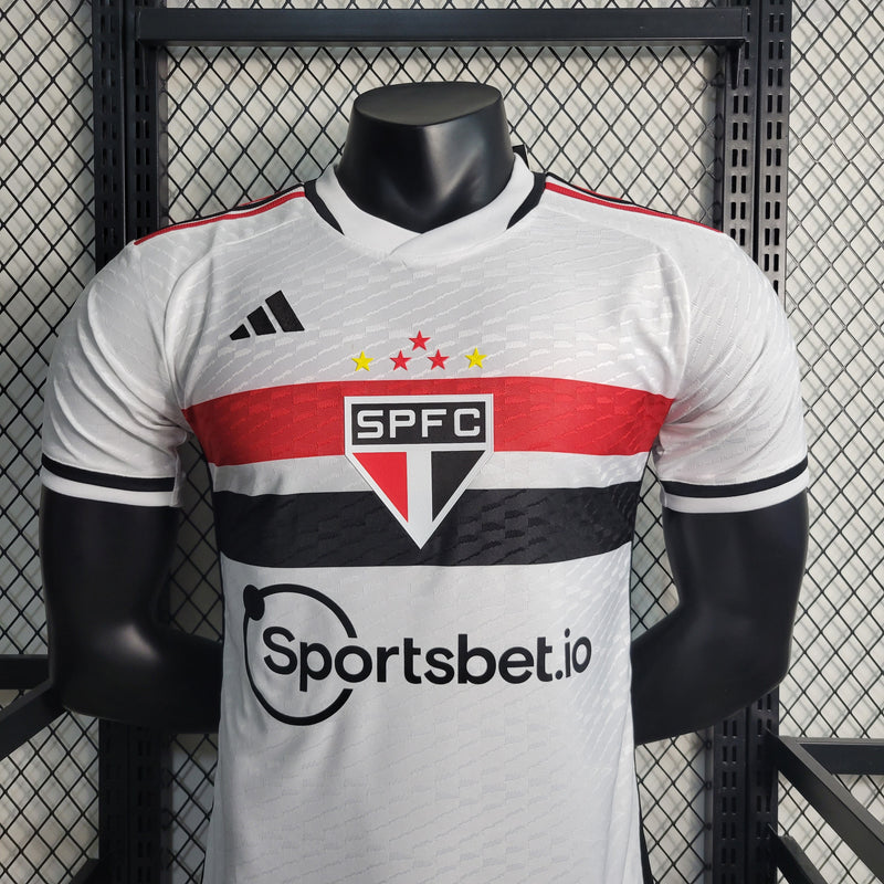 Camisa São Paulo I 23/24 - Jogador Adidas - Branca