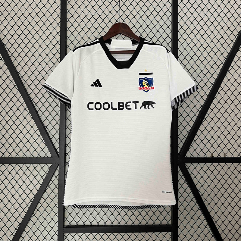 Camisa Colo Colo I 24/25 - Torcedor Adidas - Branca