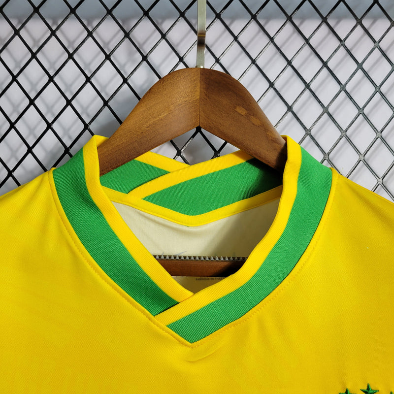 Camisa Seleção Brasileira Cristo Redentor - Edição Especial Nike - Amarela