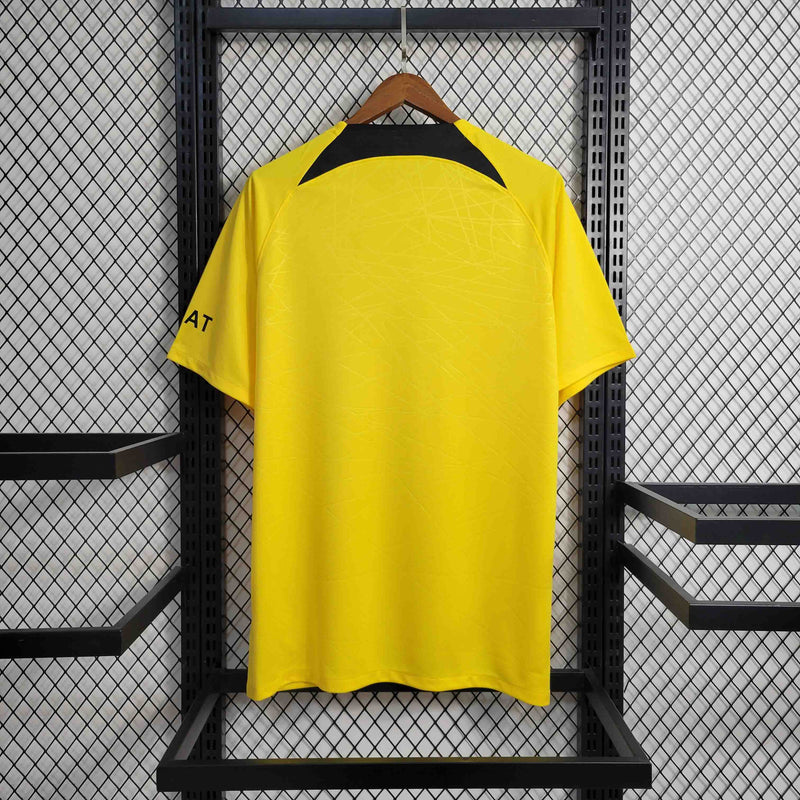 Camisa PSG 23/24 - Treino Jordan - Amarelo