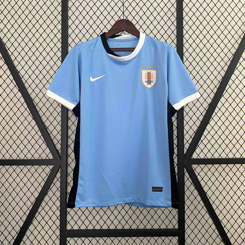 Camisa Seleção Uruguai I 24/25 - Torcedor Nike - Azul