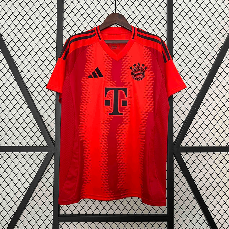 Camisa Bayern de Munique I 24/25 - Torcedor Adidas - Vermelho