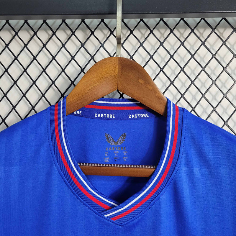 Camisa Rangers I 23/24 - Torcedor Castore - Azul