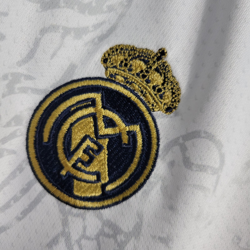 Camisa Real Madrid 23/24 - Edição Especial Adidas - Branca