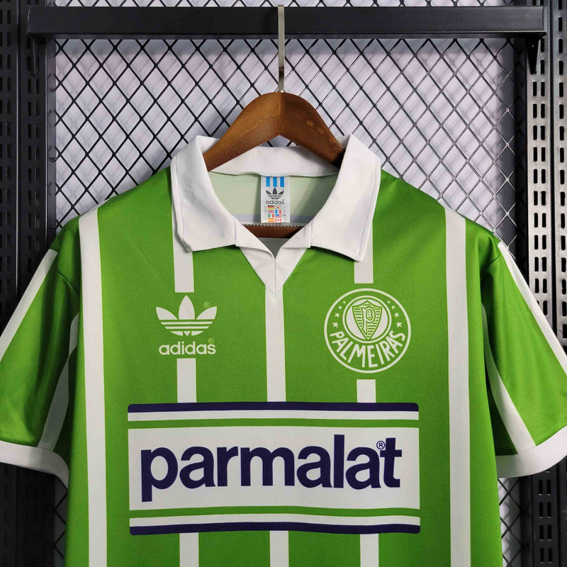 Retrô Camisa Palmeiras 92/93 - Torcedor Adidas - Verde