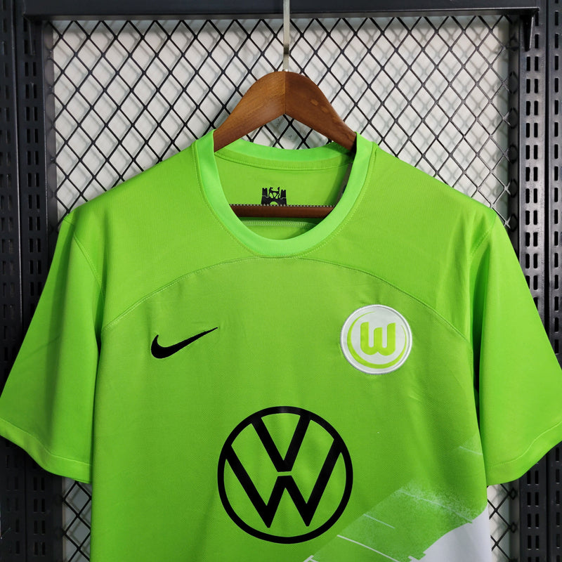 Camisa Wolfsburg I 23/24 - Torcedor Nike - Verde