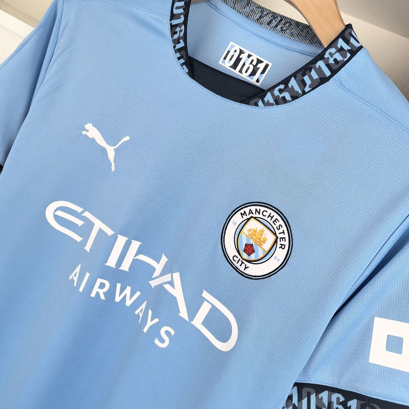 Camisa Manchester City I 24/25 - Torcedor Puma - Azul