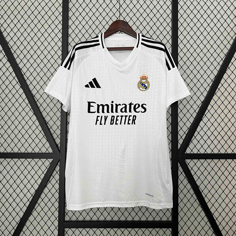 Camisa Real Madrid I 24/25 - Torcedor Adidas - Branco