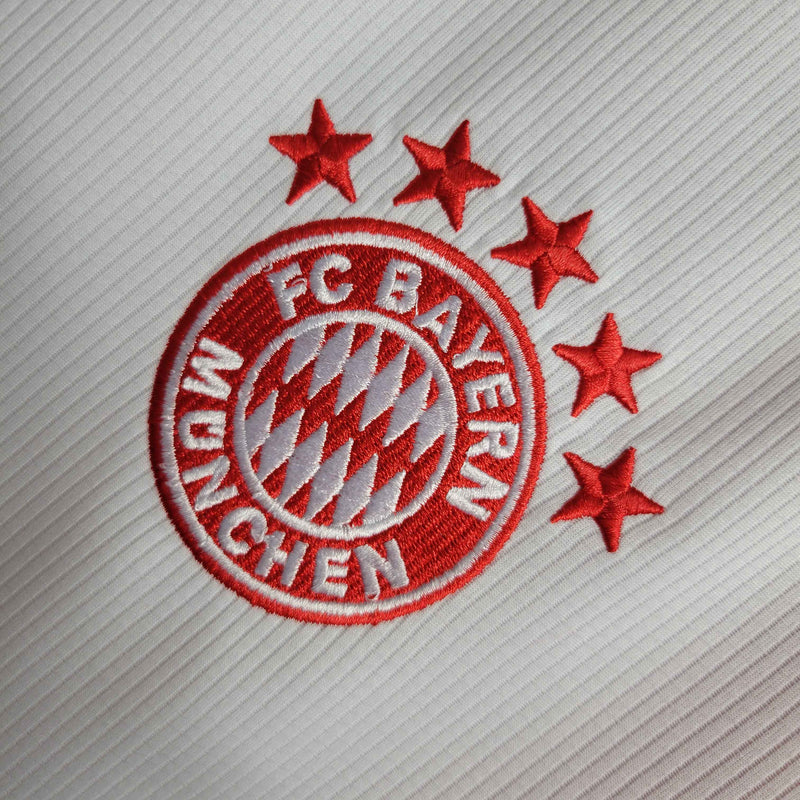 Camisa Bayern de Munique I 23/24 - Torcedor Adidas - Branco