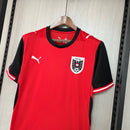 Camisa Seleção Áustria I 2026 - Torcedor Puma - Vermelha