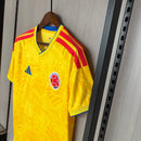 Camisa Seleção Colômbia I 2026 - Torcedor Adidas - Amarela