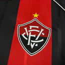 Camisa Vitória I 26/27 - Torcedor Volt - Preta e Vermelha