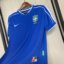 Retrô Camisa Seleção Brasileira II 1998 - Torcedor Nike - Azul