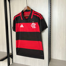 Camisa Flamengo I 26/27 - Torcedor Adidas - Preta e Vermelha