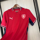 Camisa Seleção República Tcheca I 26/27 - Torcedor Puma - Vermelha
