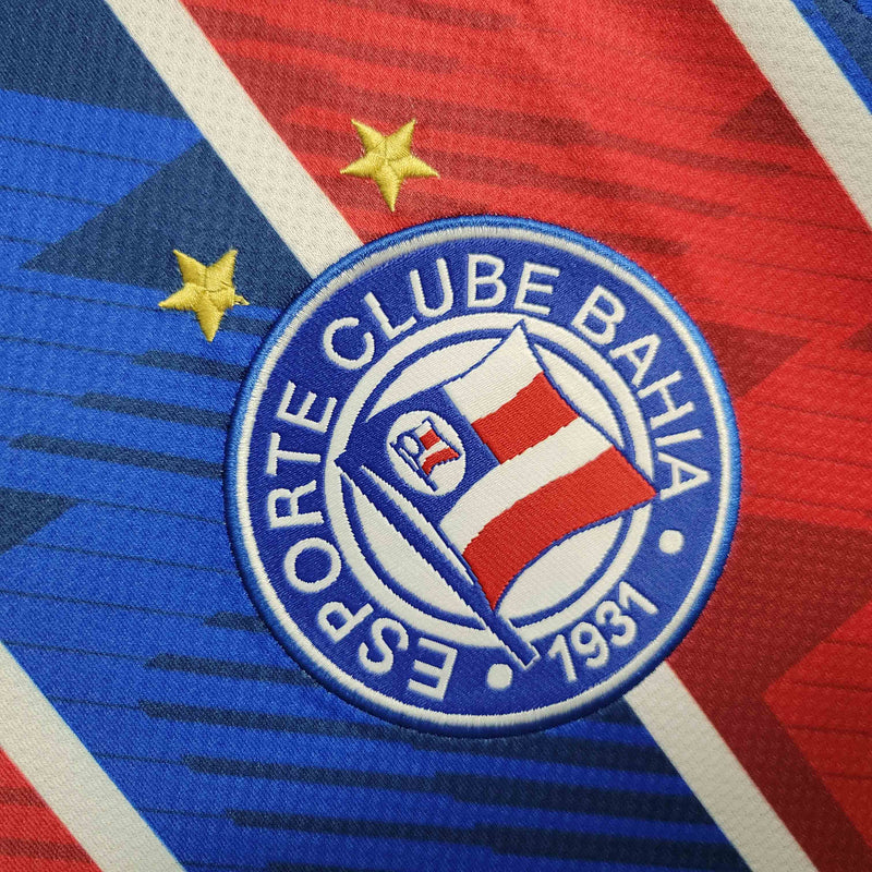 Camisa Bahia II 23/24 - Torcedor Esquadrão - Azul e Vermelha