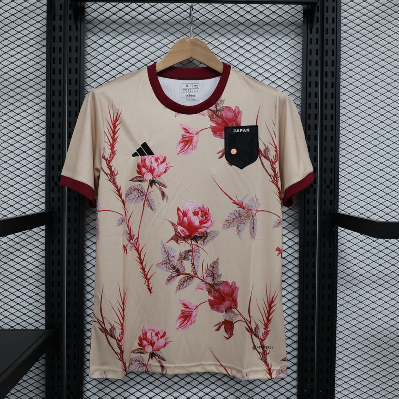 Camisa Seleção Japão 24/25 - Edição Especial Adidas - Bege