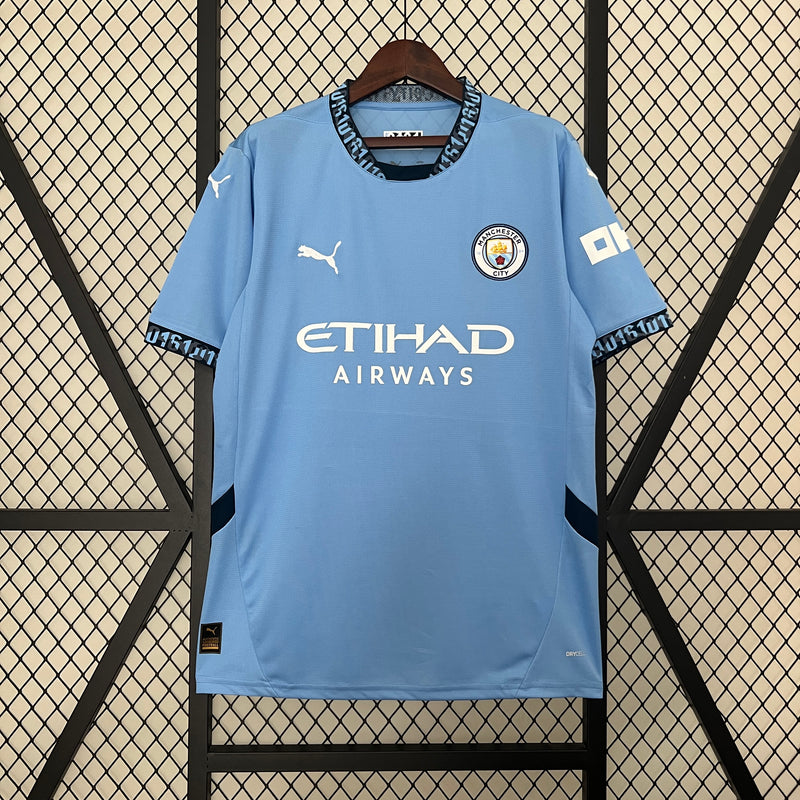 Camisa Manchester City I 24/25 - Torcedor Puma - Azul