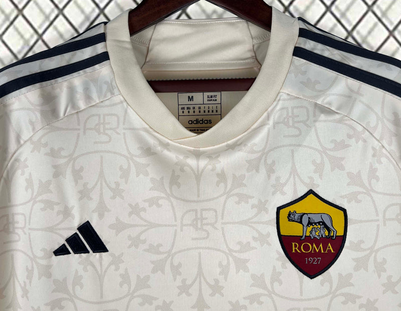 Camisa Roma I 23/24 - Torcedor Adidas - Bege