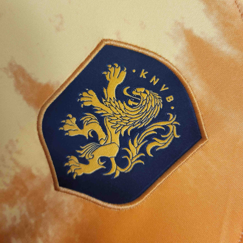 Camisa Seleção Holanda I 22/23 - Torcedor Nike - Laranja