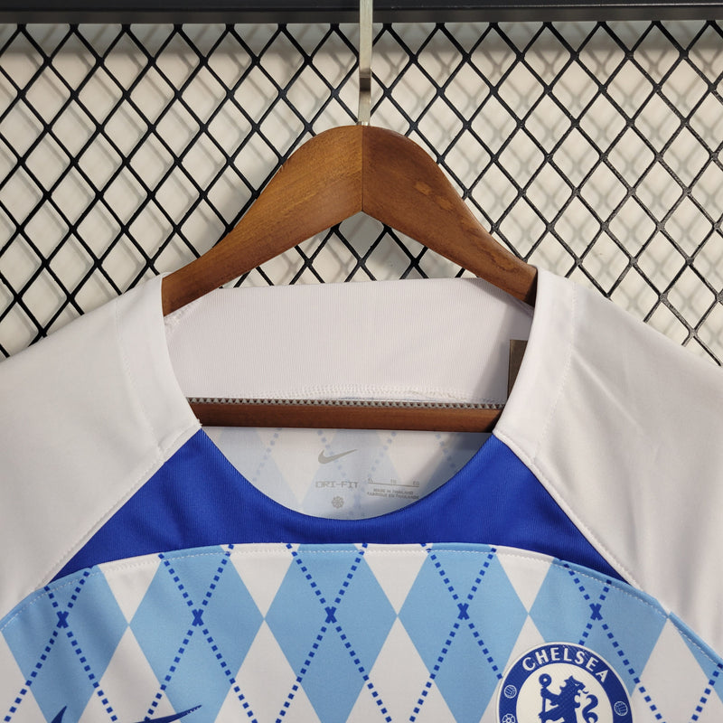 Camisa Chelsea 23/24 - Treino Nike - Branca