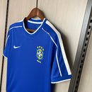 Retrô Camisa Seleção Brasileira II 1998 - Torcedor Nike - Azul