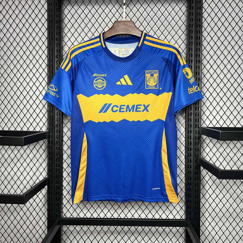 Camisa Tigres do México I 24/25 - Torcedor Adidas - Azul