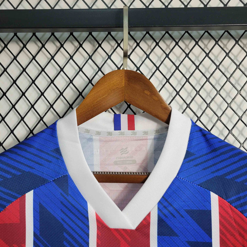 Camisa Bahia II 23/24 - Torcedor Esquadrão - Azul e Vermelha
