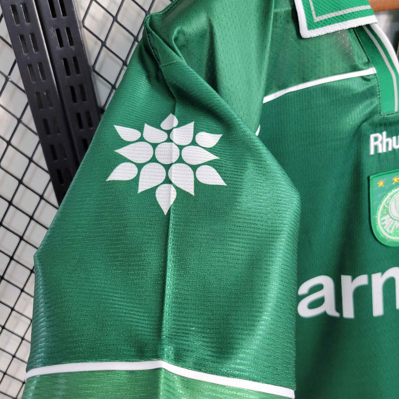 Retrô Camisa Palmeiras 99/00 - Torcedor Rhumell - Verde