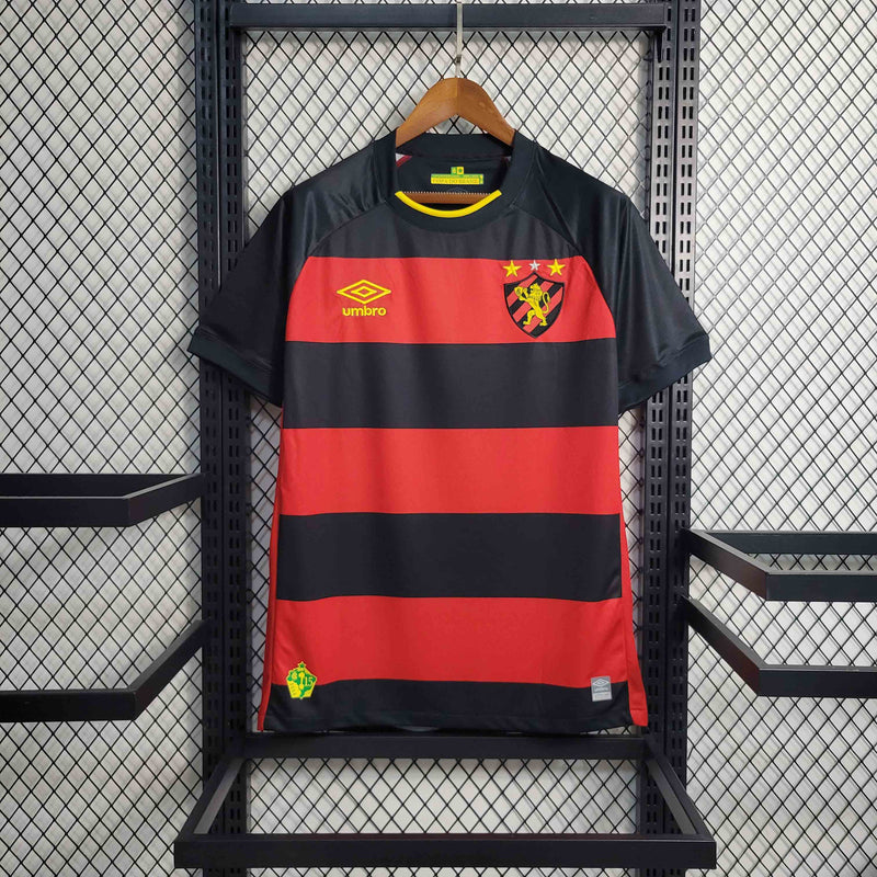 Camisa Sport Recife I 23/24 - Torcedor Umbro - Vermelha e Preta